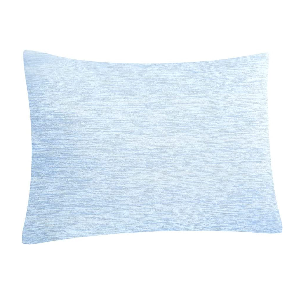 AIFY 接触冷感 枕カバー １枚入り ブルー グレー