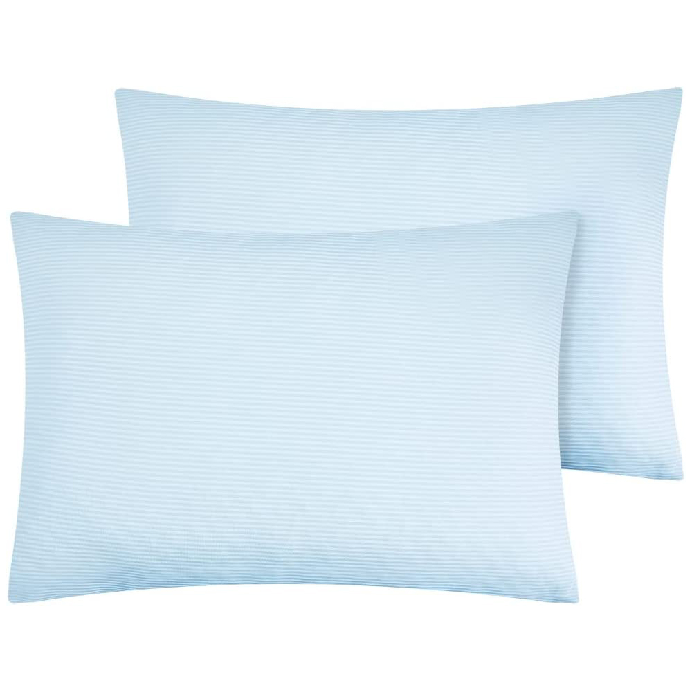 AIFY 接触冷感 枕カバー ライトブルー 2枚入り 43×63cm