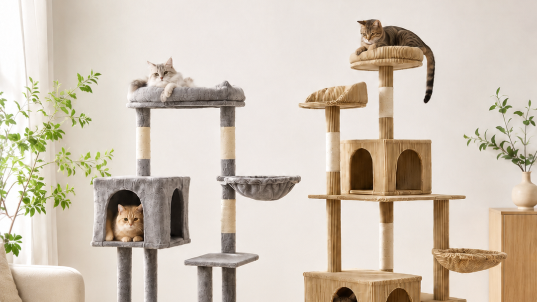 どの高さがいいの？暮らしに合うキャットタワーの選び方