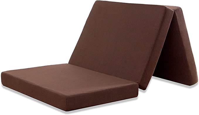 AIFY マットレス シングル 10cm  三つ折り マットレス 折りたたみ  シングルマットレス 腰痛 極厚 メッシュカバー 洗える