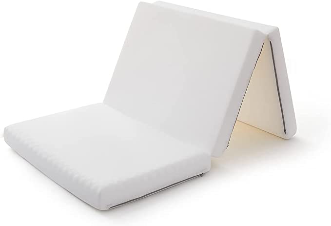 AIFY マットレス シングル 10cm  三つ折り マットレス 折りたたみ  シングルマットレス 腰痛 極厚 メッシュカバー 洗える