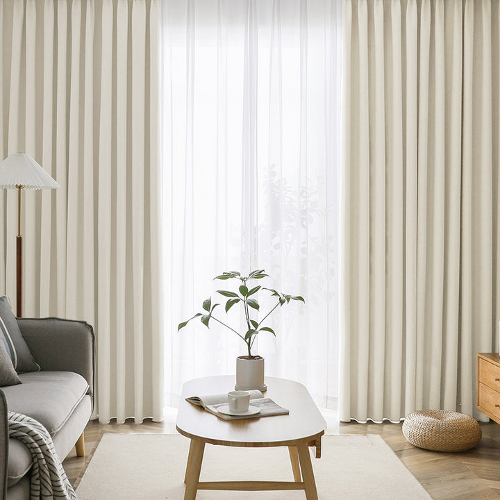 AIFY 1級 遮光カーテン 2枚セット 幅100cm 丈90cm～178cm ライトグレー ベージュ キャメル他