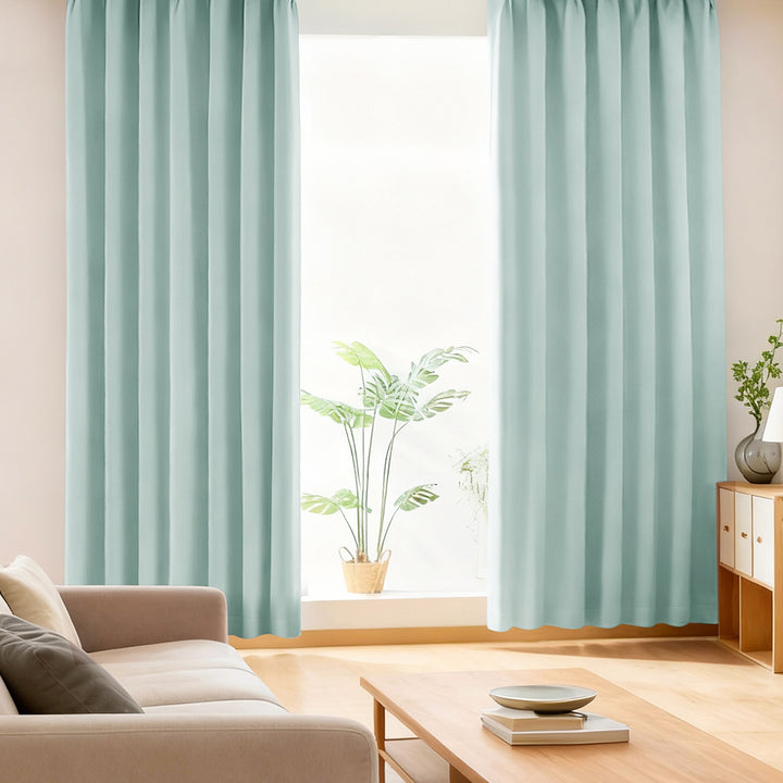 AIFY 1級 遮光カーテン 2枚セット 【幅100cm 丈90cm～178cm】 ライトグレー ベージュ キャメル他