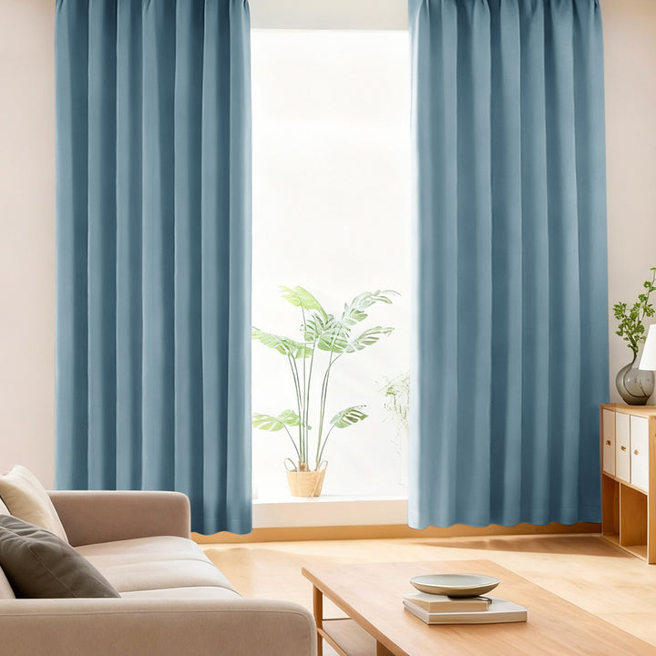 AIFY 1級 遮光カーテン 2枚セット 【幅100cm 丈90cm～178cm】 ライトグレー ベージュ キャメル他