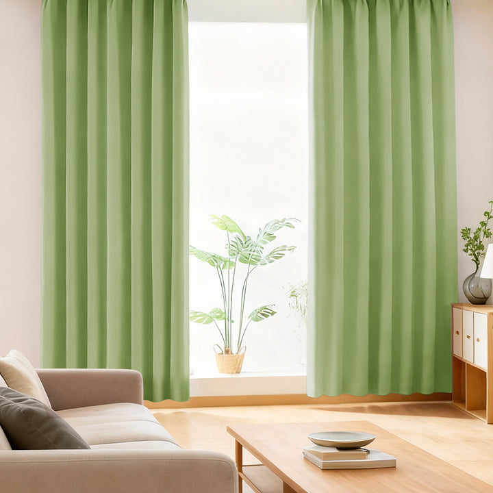 AIFY 1級 遮光カーテン 2枚セット 【幅100cm 丈90cm～178cm】 ライトグレー ベージュ キャメル他