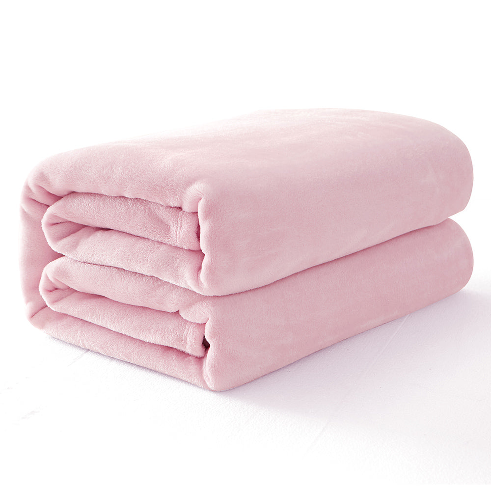 AIFY フランネル 毛布  100×140 ブランケット ハーフ   マイクロファイバー ベージュ グレー 他