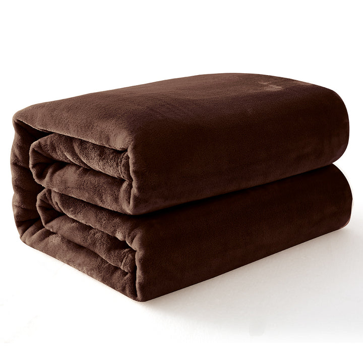 AIFY フランネル 毛布  100×140 ブランケット ハーフ   マイクロファイバー ベージュ グレー 他