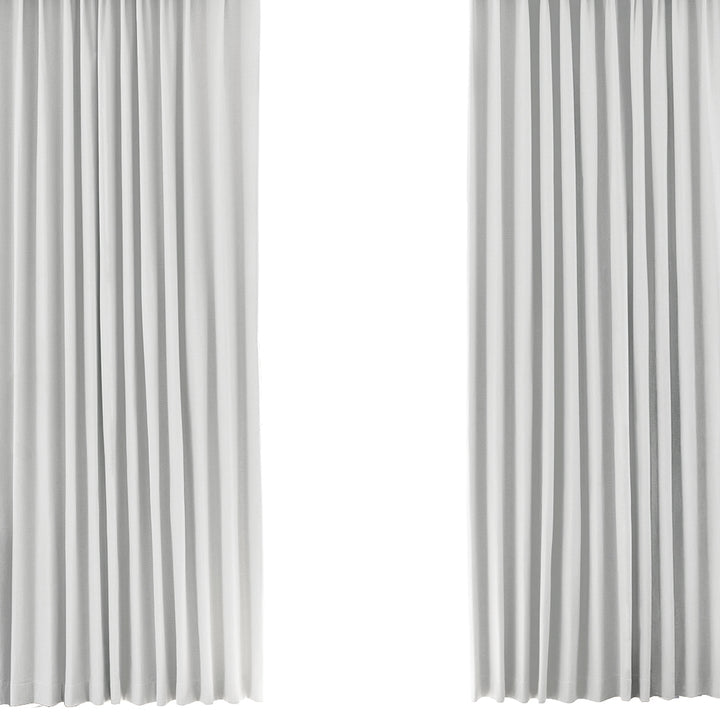 AIFY 完全遮光カーテン 4枚セット  レースカーテン付  幅100 ベージュ グレー