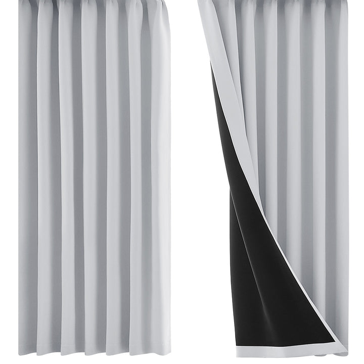 AIFY 1級 遮光カーテン 4枚セット 幅100cm 丈90cm～230cm ライトグレー ベージュ キャメル他