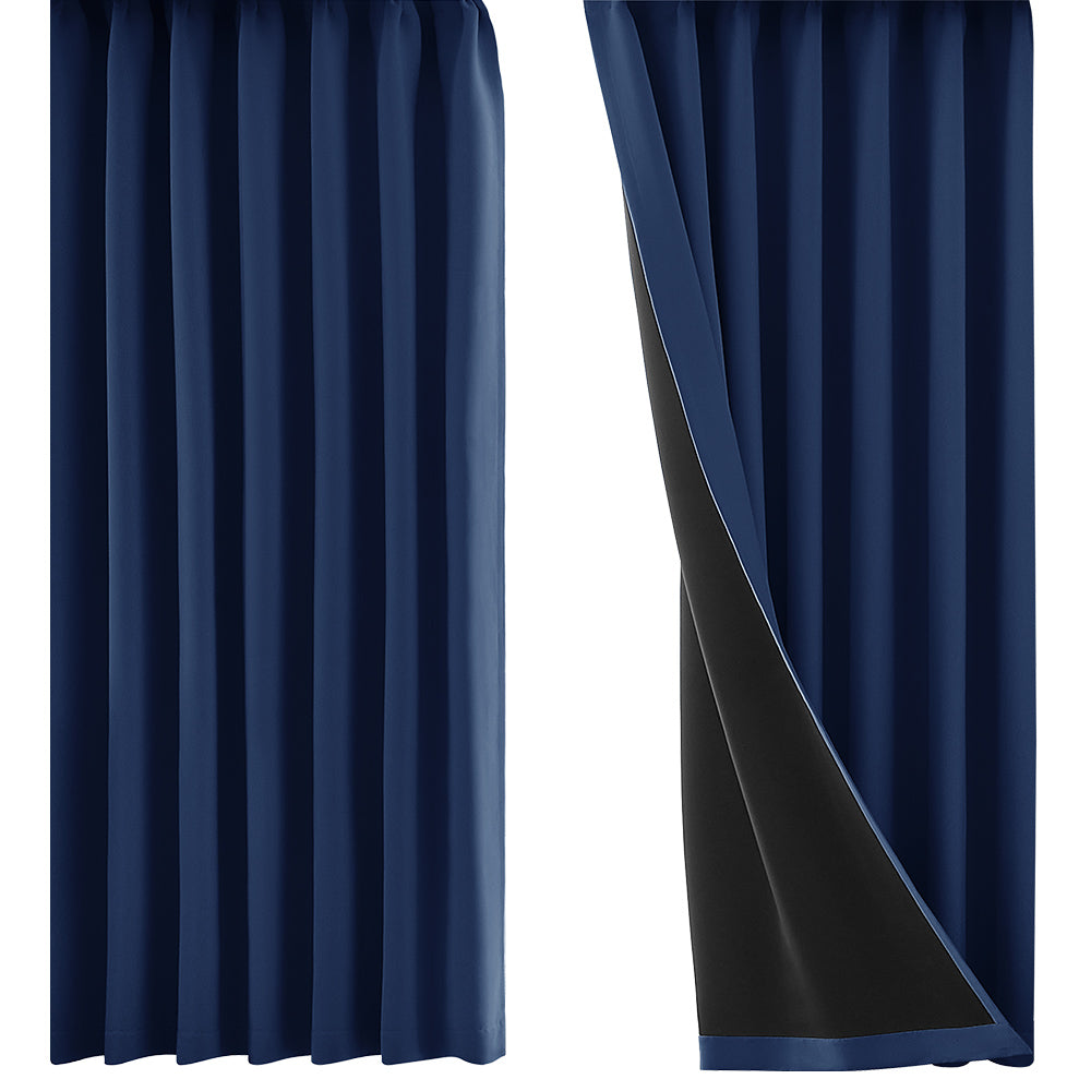 AIFY 1級 遮光カーテン 4枚セット 幅100cm 丈90cm～230cm ライトグレー ベージュ キャメル他