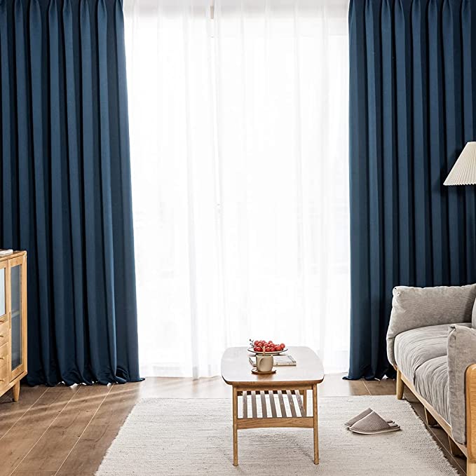 オーダーカーテン 1級遮光 1枚入 遮熱 断熱 保温 形状記憶 1cm単位  幅201cm～300cm 丈60cm～240cm