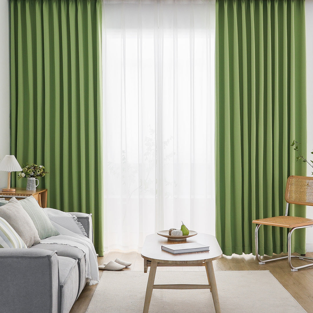 オーダーカーテン 1級遮光 1枚入 遮熱 断熱 保温 形状記憶 1cm単位  幅201cm～300cm 丈60cm～240cm