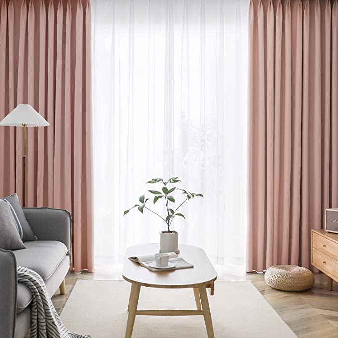 オーダーカーテン 1級遮光 1枚入 遮熱 断熱 保温 形状記憶 1cm単位  幅201cm～300cm 丈60cm～240cm