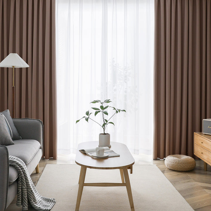 オーダーカーテン 1級遮光 1枚入 遮熱 断熱 保温 形状記憶 1cm単位  幅60cm～200cm 丈60cm～240cm