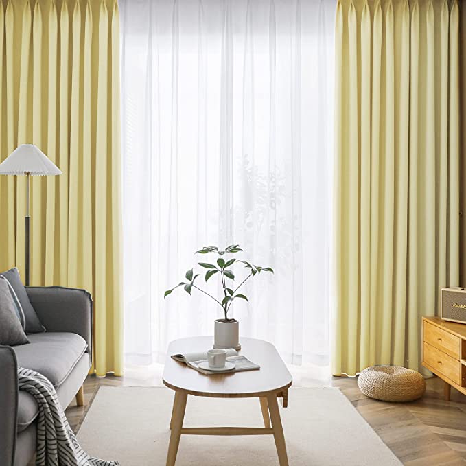 オーダーカーテン 1級遮光 1枚入 遮熱 断熱 保温 形状記憶 1cm単位  幅201cm～300cm 丈60cm～240cm