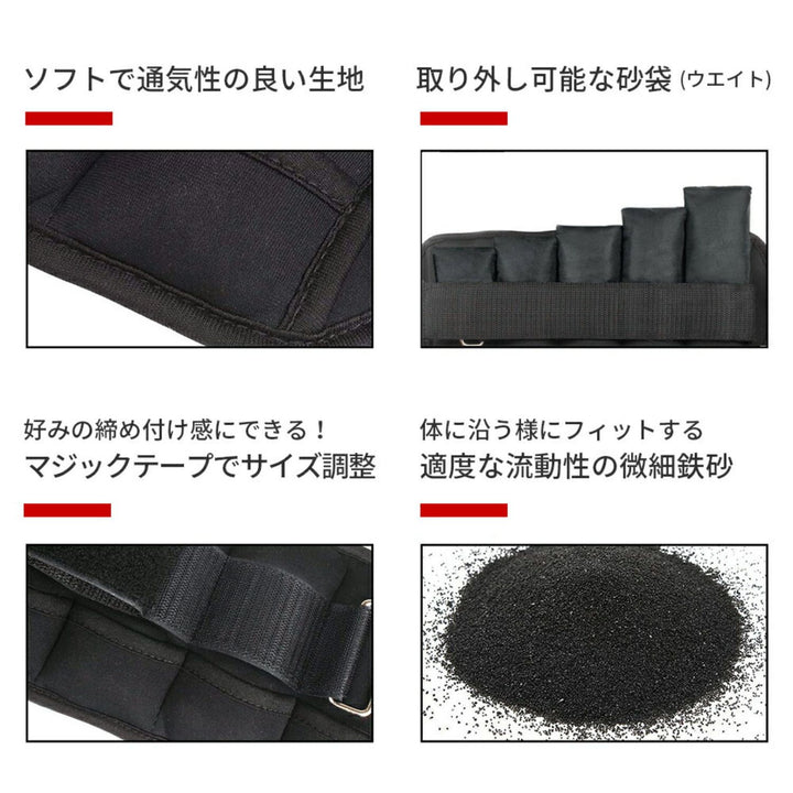 AIFY リストウェイト アンクルウエイト×2 1kg/1.5kg/2kg/2.5kg/3kg/3.5kg/4kg