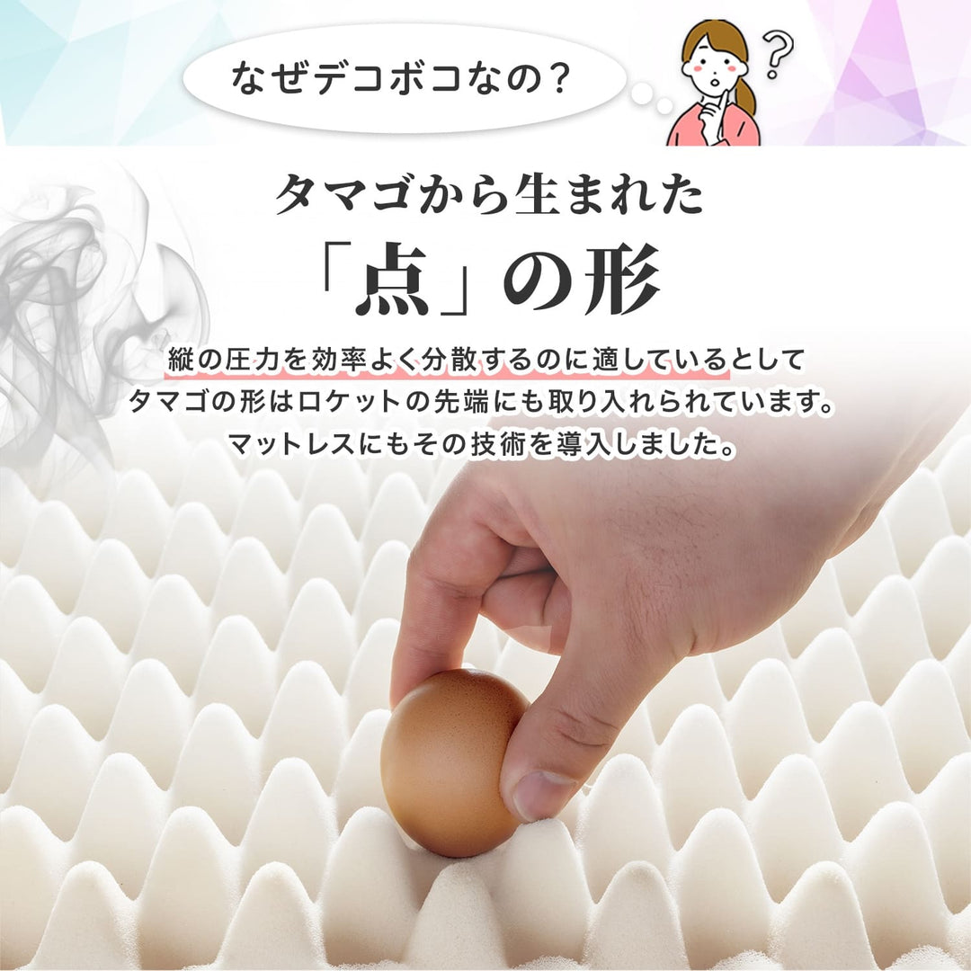 AIFY マットレス シングル 10cm  三つ折り マットレス 折りたたみ  シングルマットレス 腰痛 極厚 メッシュカバー 洗える