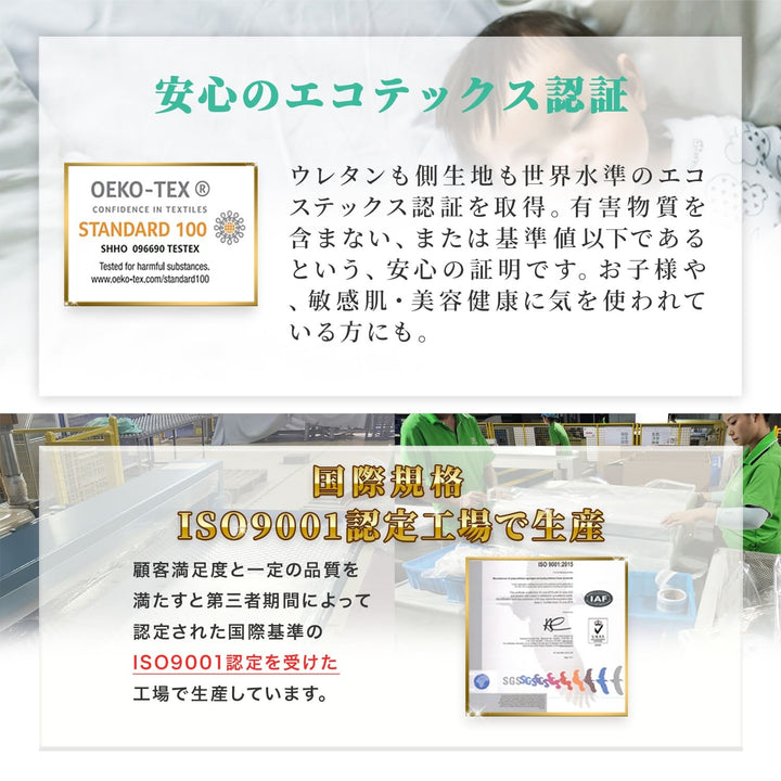 AIFY マットレス シングル 8cm  三つ折り マットレス 折りたたみ  シングルマットレス 腰痛 極厚 メッシュカバー 洗える