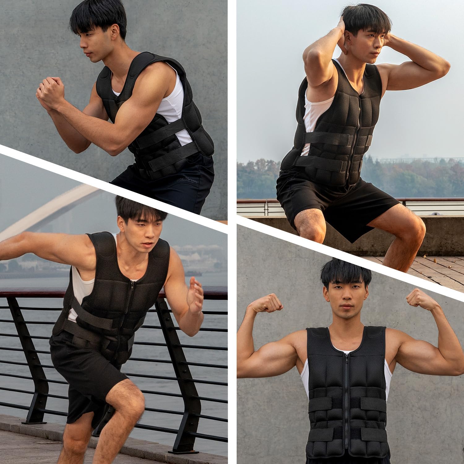 【美品】AIFY パワージャケット　20キログラム※調節可能 AIFY ウエイトベスト ウエイトジャケット 重量調節可 パワーベスト