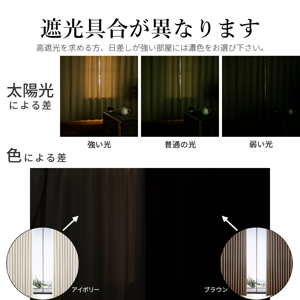 AIFY 防炎カーテン  幅150cm 遮光 １級 2級  アイボリー ベージュ ライトグレー ライトブルー ブラウン ネイビー  全8色