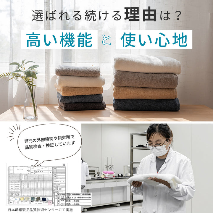 AIFY バスタオル シティ 60cm×120cm 1枚 ブルー ネイビー ベージュ他