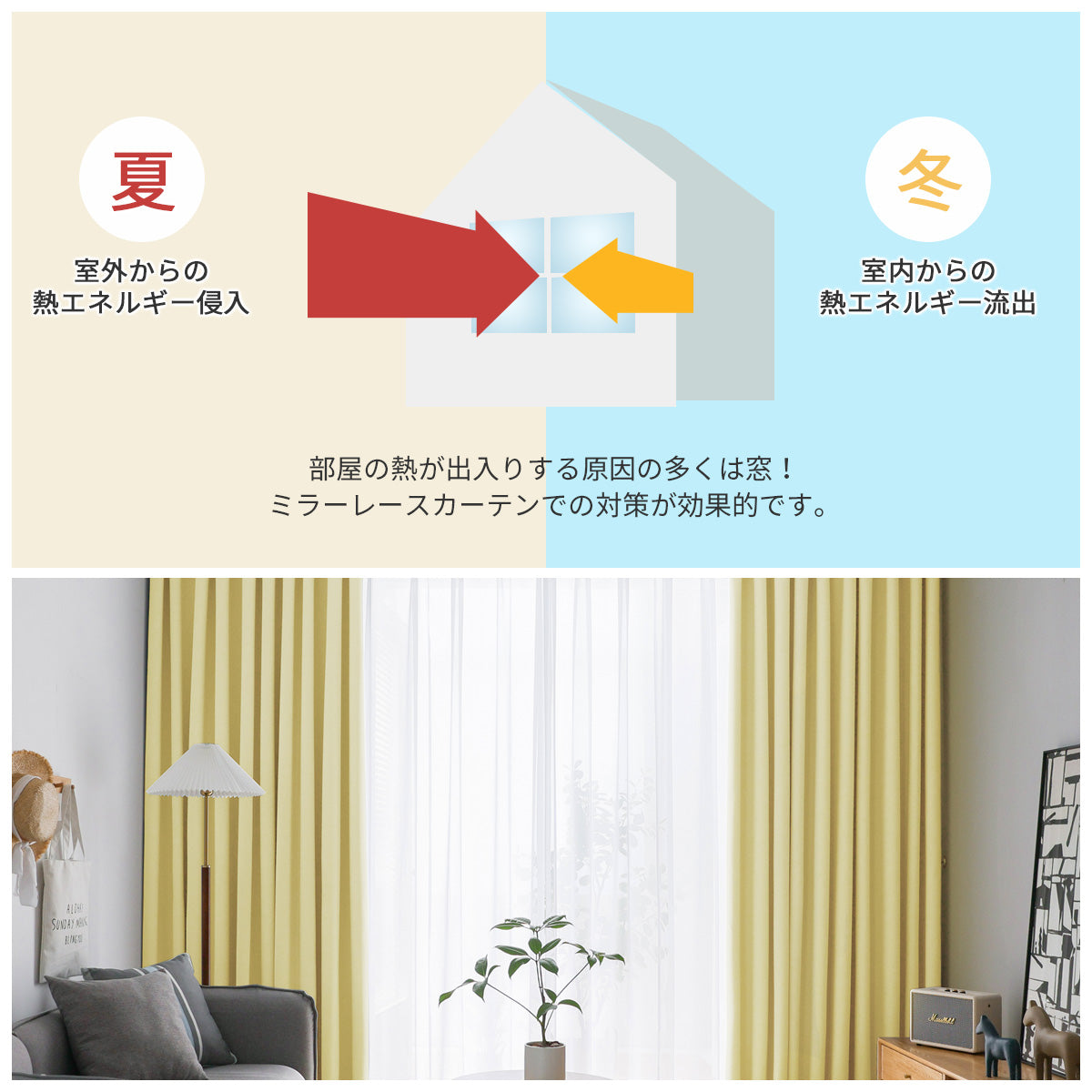 オーダーカーテン 1級遮光 1枚入 遮熱 断熱 保温 形状記憶 1cm